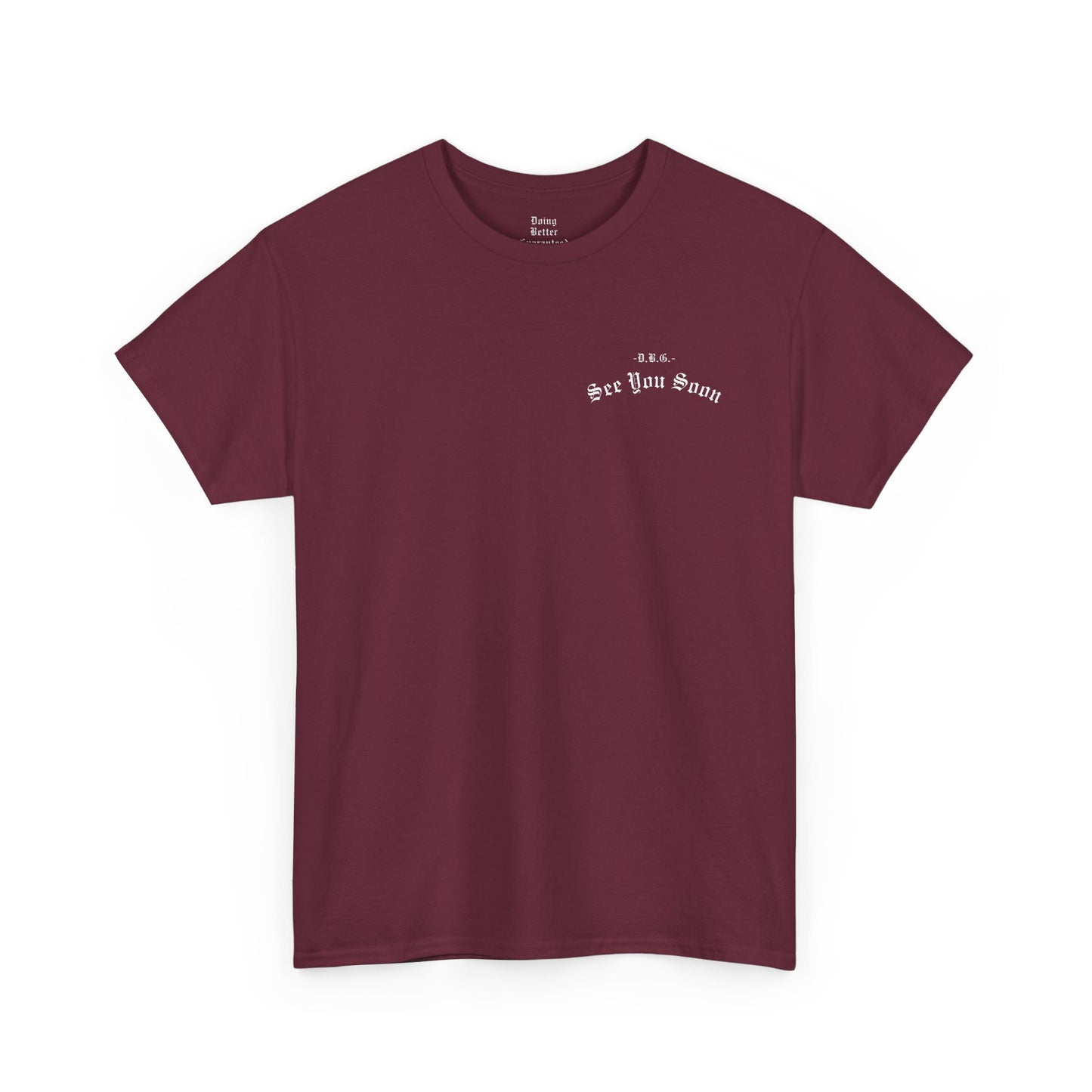 See You Soon | Short Sleeve T-Shirt | White Print