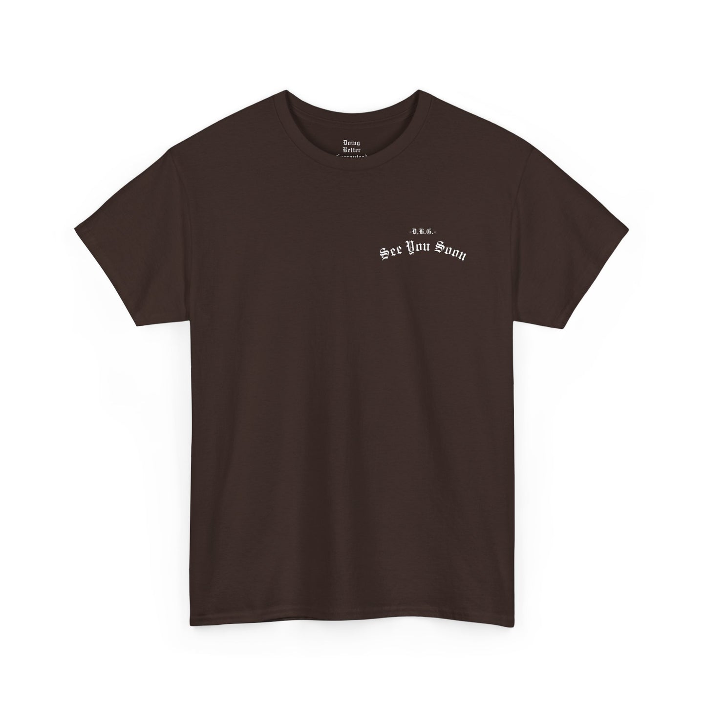 See You Soon | Short Sleeve T-Shirt | White Print