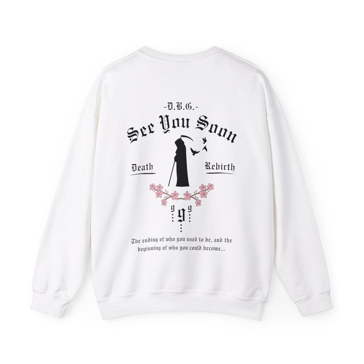 See You Soon | Crewneck Sweatshirt | Black Print