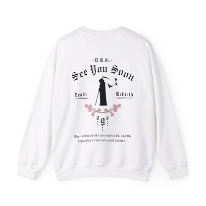 See You Soon | Crewneck Sweatshirt | Black Print